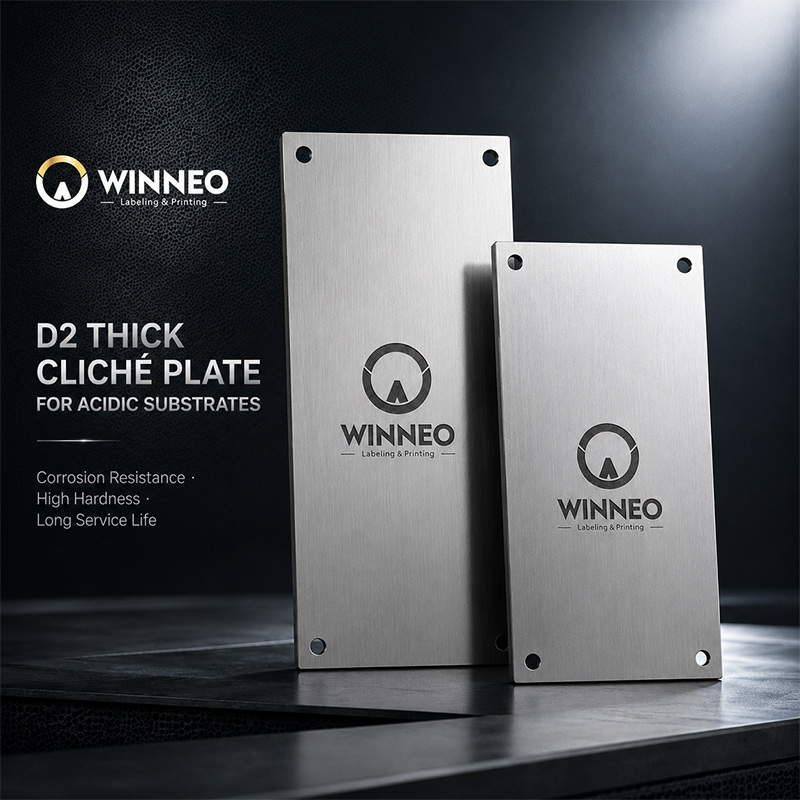 Why is D2 thick cliché plate the preferred choice for acidic substrates? The secret behind a one-million-impression lifespan.