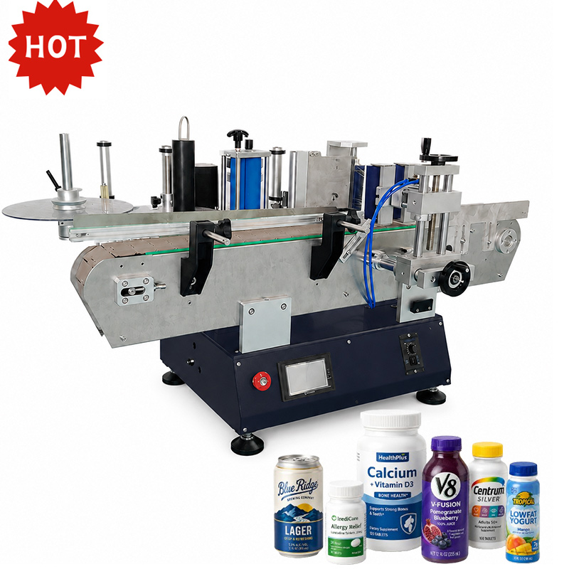 round bottle labeling machine