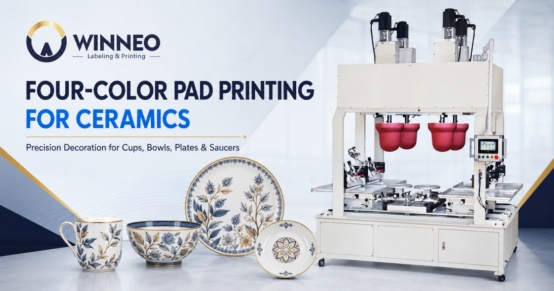 WINNEO 4-color ceramic pad printing machine